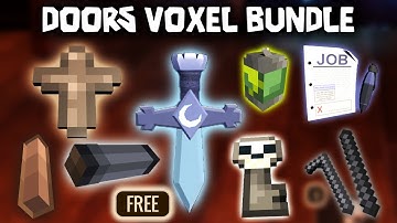 DOORS : Free 2 Contest Skins + Voxel Bundle Showcase [ROBLOX]