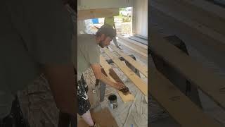 A- staining baseboard with minwax construction stain woodstain jessejamespainting trending