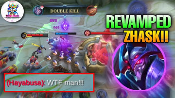 Revamped Zhask Is Too Much!!! 🤯 | Mobile Legends Revamped Zhask Gameplay