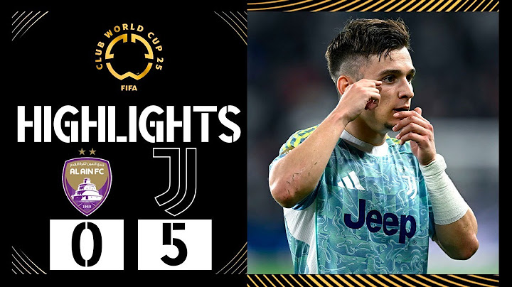 Al Ain vs Juventus 0-5 Gli Highlights | Coppa del Mondo per Club FIFA