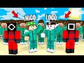 HO GIOCATO A SQUID GAME CONTRO 100 PERSONE SU MINECRAFT!