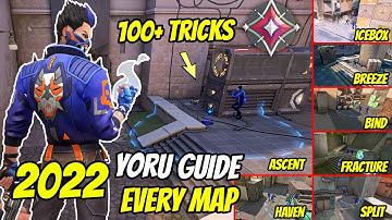 Valorant Yoru Every Map 2022 Lineups- Updated All Maps Must Know Tips And Tricks