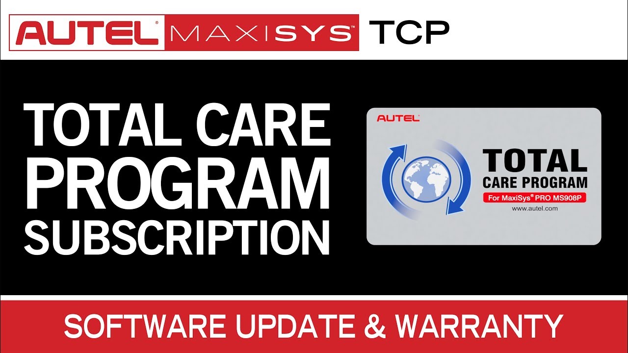 Autel ms909 update subscription renewal Total Care Package. – AESwave