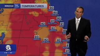 WPTV First Alert Weather forecast for morning of Thursday Aug 20 2026