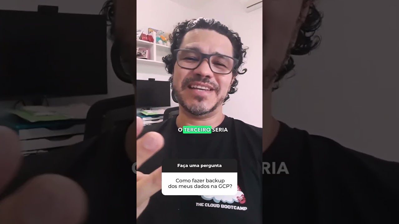 Como fazer backup de dados na GCP?
