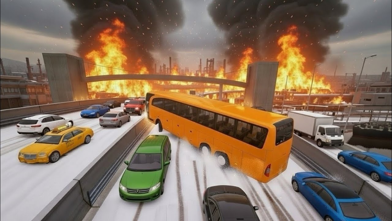 GTA 4 CRASH TESTING REAL CARS #43