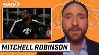 Here's how Mitchell Robinson's future is being approached by the Knicks | SNY NBA Insider Ian Begley