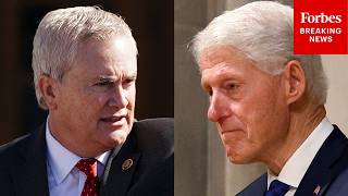 BREAKING NEWS: James Comer Speaks With Reporters On Bill Clinton's Epstein Probe Deposition