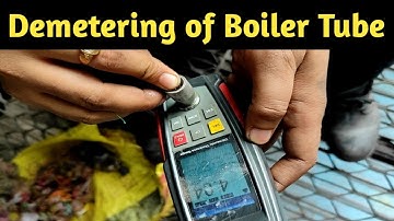 Demetering of Boiler Tube | What is the allowable reduction of tube thickness? |