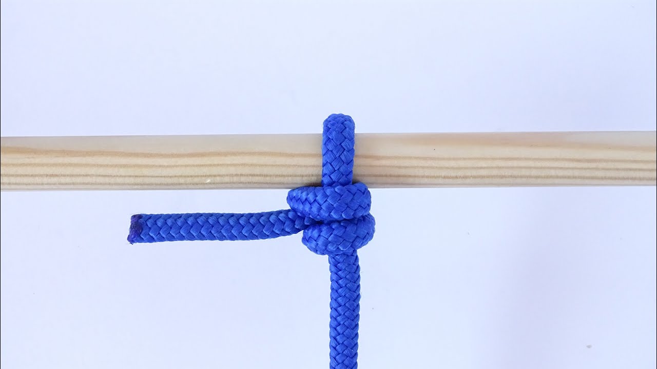 Buntline Hitch - Basic Knots List - Tutorial by CBYS - YouTube