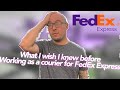 3 Things You Should Know Before Considering A Job As A Courier For FedEx Express
