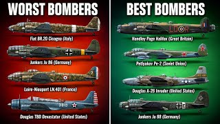 Every WW2 Bomber Ranked Worst to Best