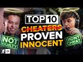 They Never Cheated: The Top 10 Falsely Accused Players