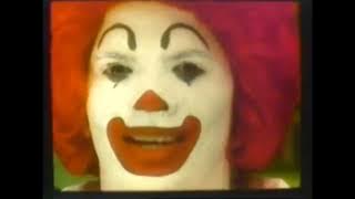 1980s McDonalds Ronald McDonald 'Here's Ronald mcdonald' Malaysia commercial