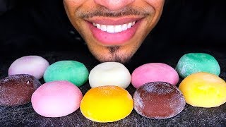 ASMR MOCHI ICE CREAM *BIG BITES* MUKBANG 餅もち | EATING ASSORTED FLAVORS MOUTH SOUNDS NO TALKING