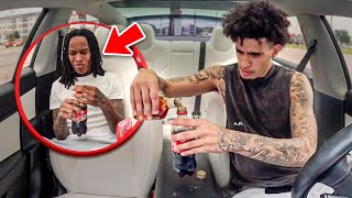 Replacing Jazz Drink With Hennessy Liquor..