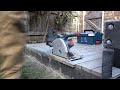 Tool test bosch gkt 18v 52 gc cordless plunge saw biturbo oilcanfinish outdoor living