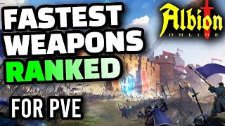 Albion Online - Fastest Mob Clearing Weapon in 2025
