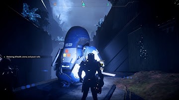 Mass Effect Andromeda Get to Havarl Forward Deployment Station On Other Side of Chasm of Builders