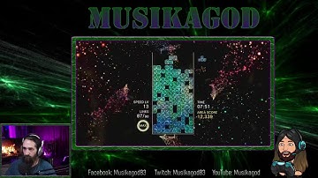 Final Moments of Tetris Effect on Xbox One