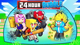 LOCKED IN SUPERVILLAIN FANGIRL BUBBLE as ANIME FIGHTER in Minecraft!