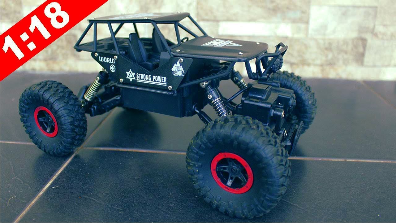 Mainan mobil  remote control  rock  crawler  4x4 2 4ghz rc  