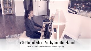 The Garden of Eden (Weezer) - Easy Piano Sheet Music