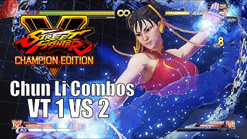 Street Fighter 5 CE Chun Li Combos #2