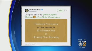 Pittsburgh Post-Gazette Receives Pulitzer Prize For Tree Of Life Shooting Coverage