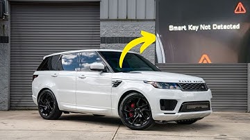 “Smart Key not Recognized” warning in Range Rover: here’s TSB
