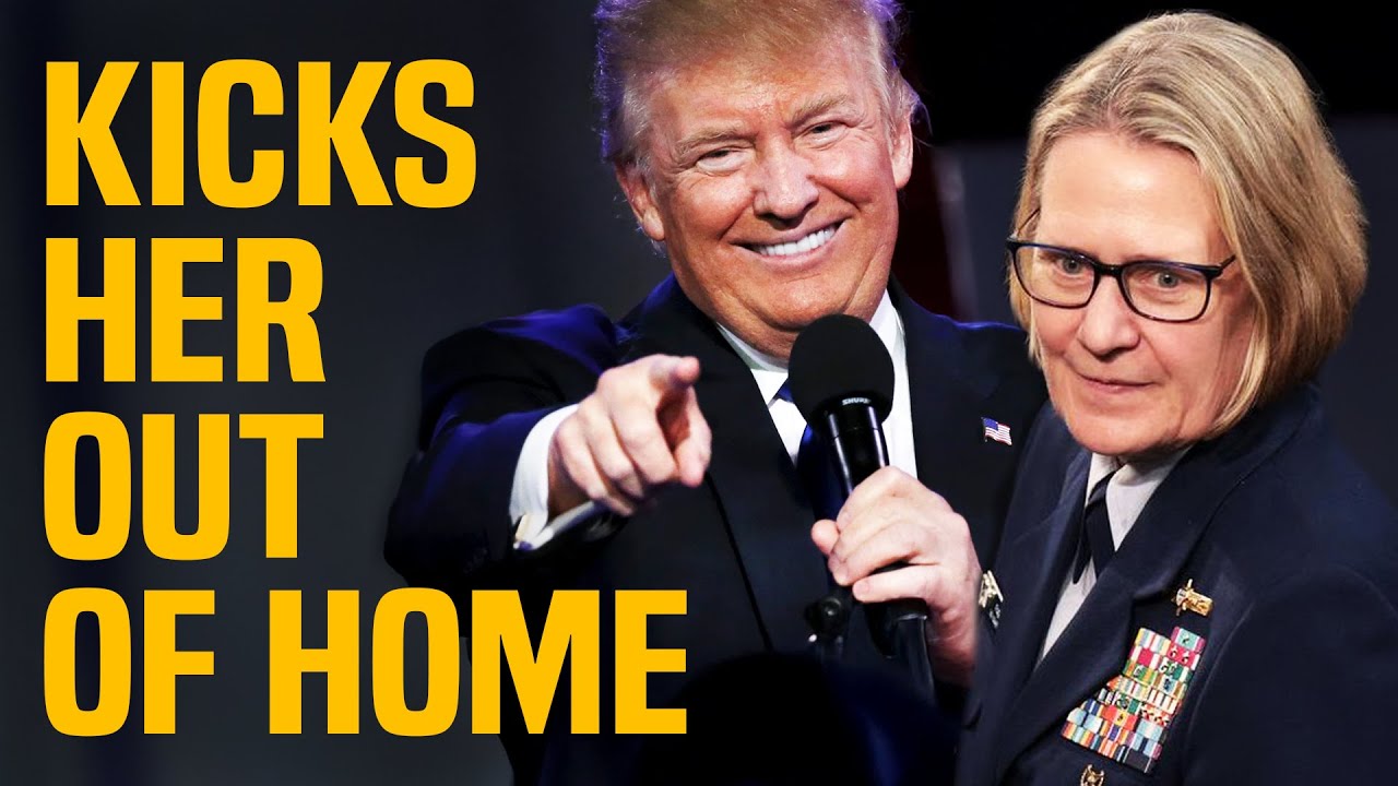 Trump EVICTS military leader from her home, cites DEI