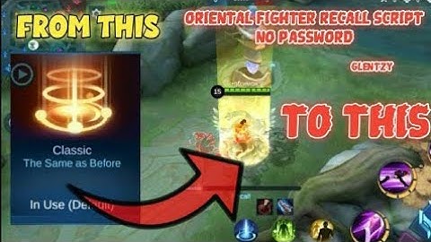 Oriental Fighter Full Script With No Password | Mobile Legends Bang Bang