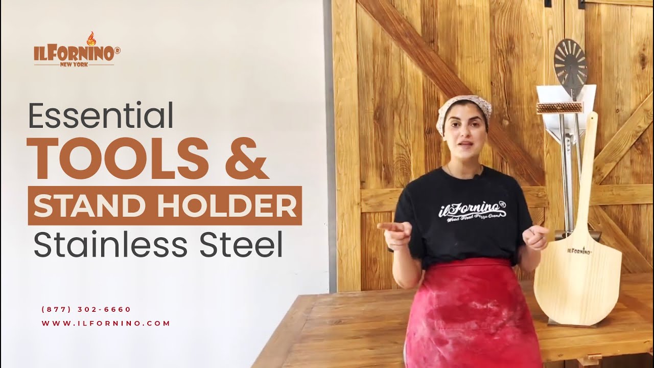 ilFornino® Essential Tools & Stand Holder for Wood Fired Oven