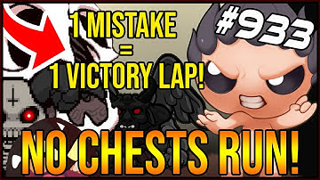 NO CHESTS CHALLENGE! - The Binding Of Isaac: Afterbirth+ #933
