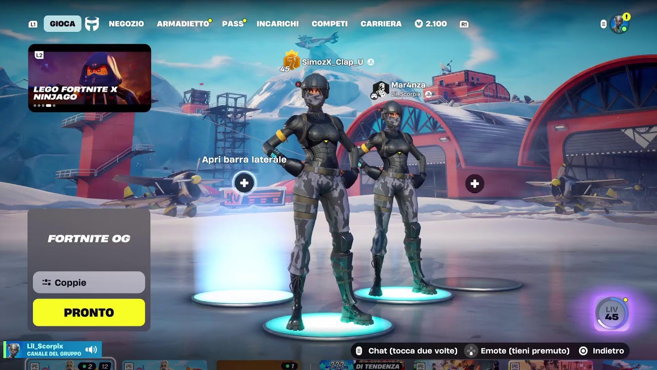 FORTNITE OG PS5 LIVE 24/7, REGALO PASS BATTAGLIA,SKIN, V-BUCK GRATIS in boxefight