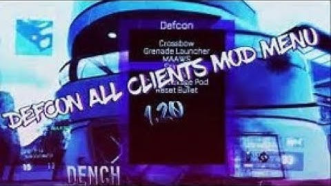 BEST SPRX MOD MENU EVER !!(SHOWCASE) DEFCON ALL CLIENT SPRX MENU (AW) 1.20