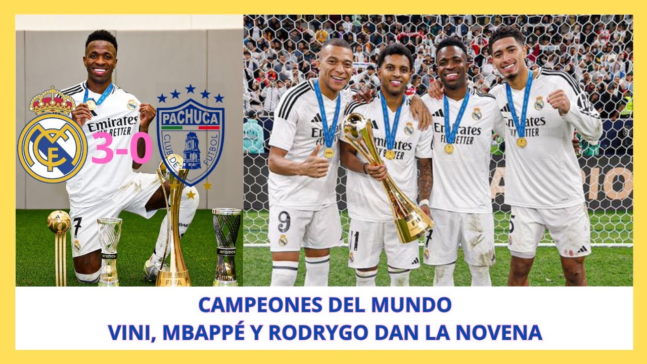 EL REAL MADRID SE CONVIERTE EN CAMPEÓN DEL MUNDO | LA NOVENA YA ESTÁ EN