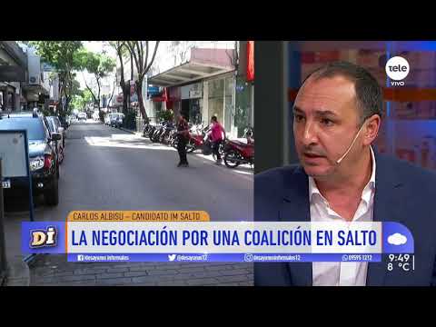 Carlos Albisu quiere ser intendente de Salto por el PN y quiere formar "un hub logístico multimodal"