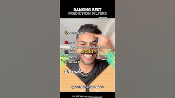 Ranking Best Prediction Filters
