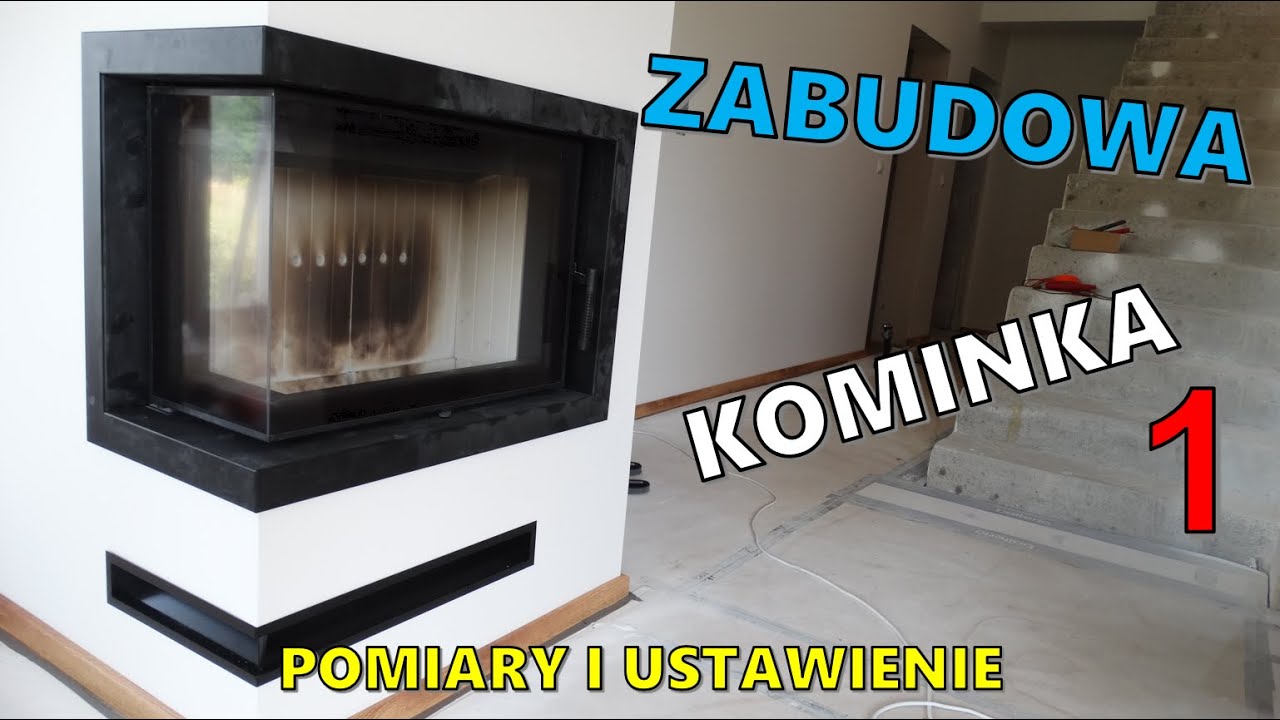 Pomiary i wyznaczenie położenia kominka narożnego. Część 1.