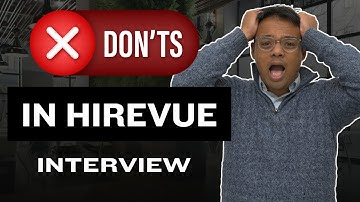 AVOID These 5 HireVue Interview Mistakes in 2025