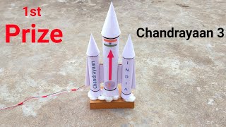 Chandrayaan 3 Working Model - Chandrayaan For School Project - Rocket Launcher Science Project