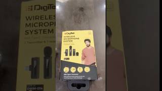 Unboxing Best Wireless Mic with minimum range #shorts #youtubeshorts #like #share #subscribe #viral