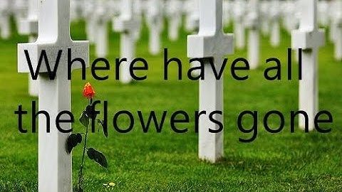 Thumbnail of Where have all the flowers gone -The kingston trio(lyrics)