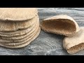 How To Make Homemade Whole Wheat Pita Bread | Healthy Pita Bread Recipe