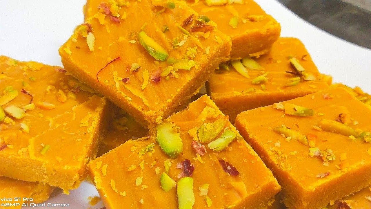 ना मावा ना दूध ना मलाई घर की तीन चीजों से बनाएं हलवाई जैसी शानदार बेसन की मिठाई/besan ki barfi