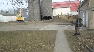Silo falling down #1