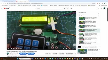 [Stm32 Projects] Bài 2: Đóng Mở Cửa Tự Động Dùng Keypad