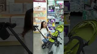 Qplay Velosiped kolyaska. Pulingizni, tejang