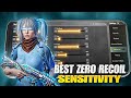 New Update 3.9⚡Best Sensitivity Code + Control Settings Pubg Mobile/Bgmi Sensitivity 2025